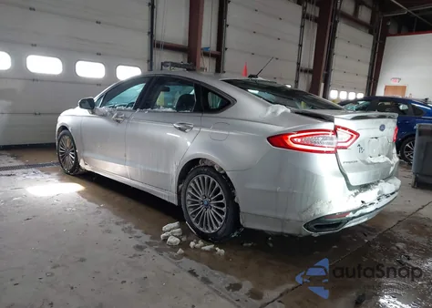 2013 Ford Fusion Titanium from USA, damaged, VIN 3FA6P0D98DR207553
